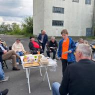 Kaffee- und Kuchenplausch auf dem Fördergelände der Grube Georg - Frühjahrsausfahrt 2024 (19.05.2024)